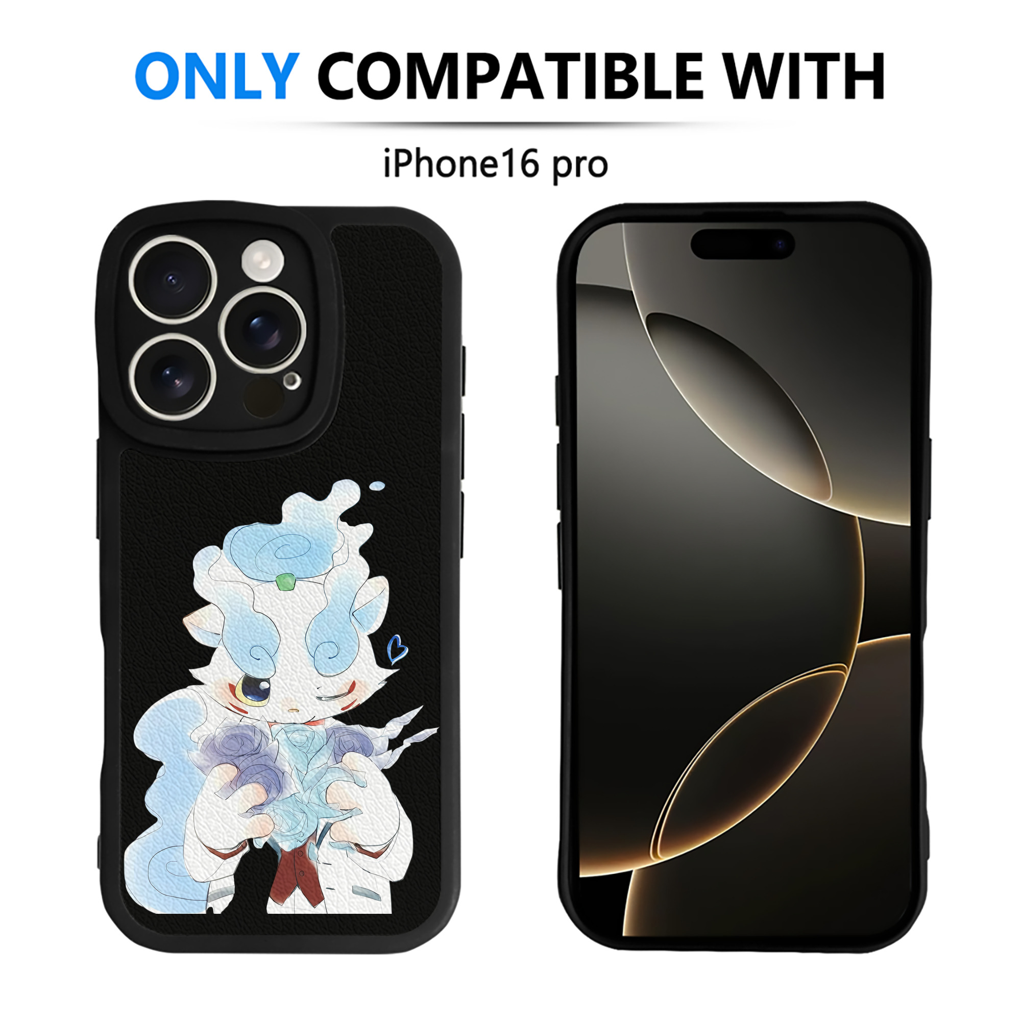 （画像用） 妖怪ウォッチ Yo-kai Watch 【iPhone 16シリーズ対応】シリコンスマホケース（レザー調） 材質：シリコン